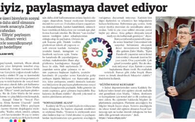 Elliyiz paylaşmaya davet ediyor